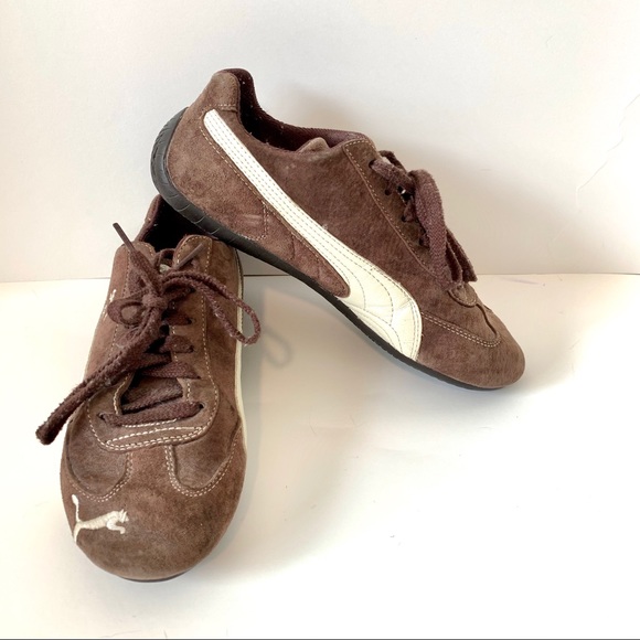 puma speed cat brown